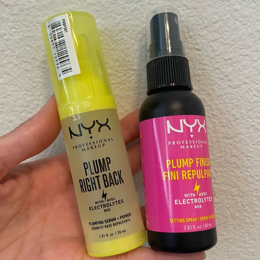 NYX Plum Right Back Primer & Plump Setting Spray